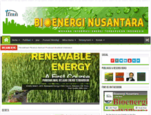 Tablet Screenshot of bioenerginusantara.com